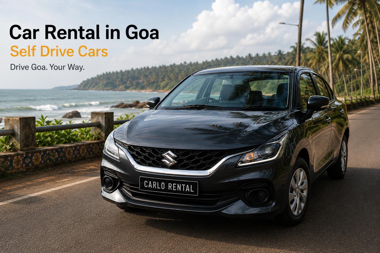 Car Rental in Goa - Carlo Rental Baleno